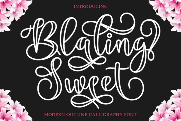 Blaling Sweet: A Script Font for Creative Projects