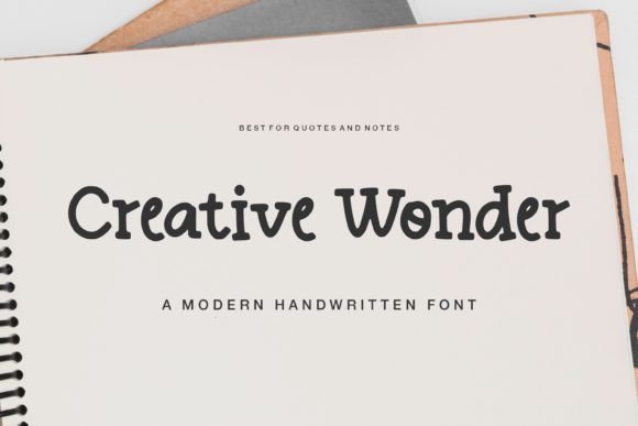 Creative Wonder Font Review
