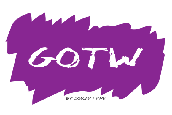 Gotw: A Bold Brush Font for Marketers