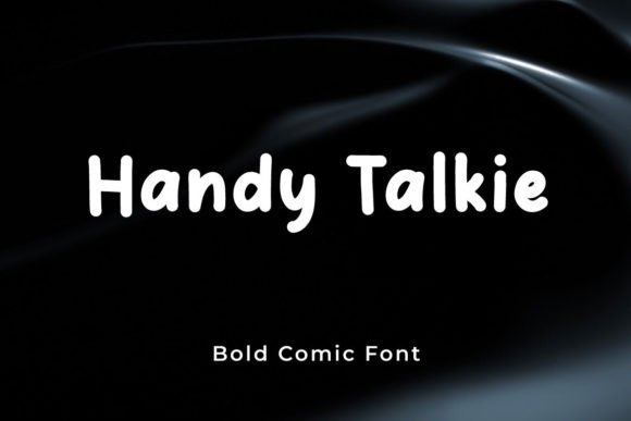 Handy Talkie: A Playful Font for Creative Projects