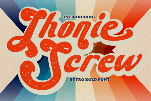 Jhonie Screw Font for Business