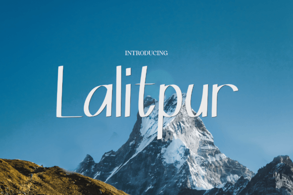 Lalitpur: A Warm Font for Business