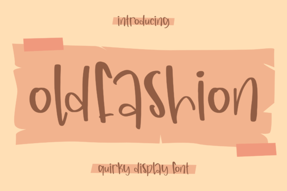 Oldfashion: A Timeless Display Font