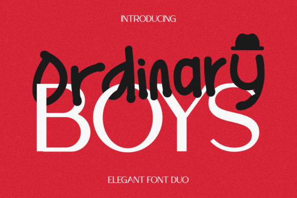 Ordinary Boys Font for Elegant Design