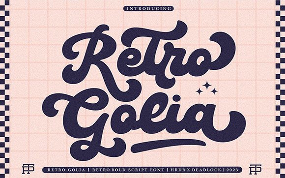 Retro Golia Font Review
