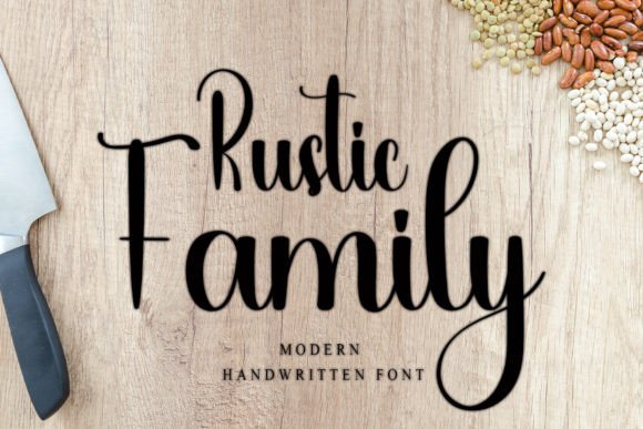 Rustic Family Font Review: A Handwritten Typeface for Campaign Creativity