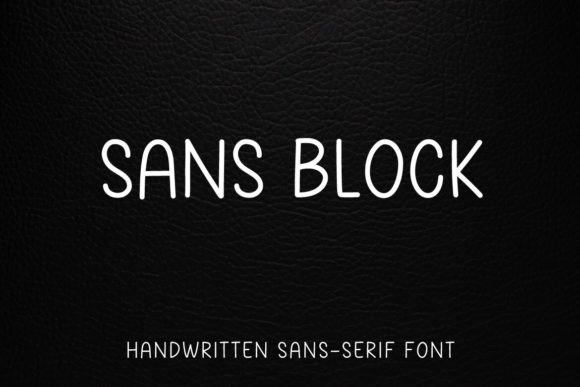 Sans Block Font for Business
