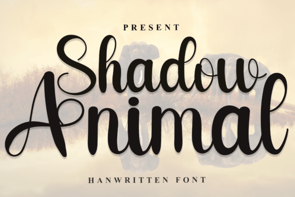 Shadow Animal: A Handwritten Typeface That Elevates Digital Design