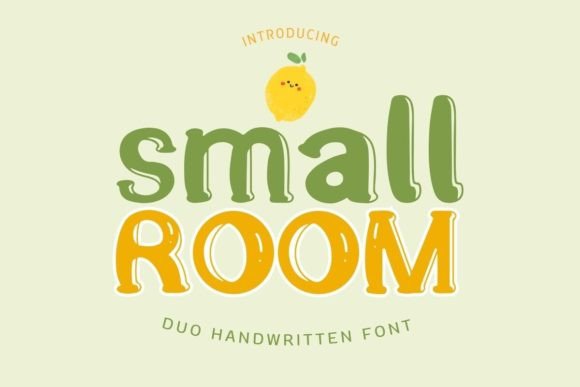 Small Room Duo: A Stylish Font for Your Brand's Big Moments