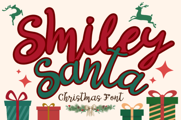 Smiley Santa Font Review