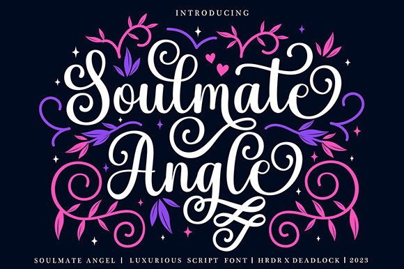 Soulmate Angel Font: Elegant Script for Editorial Design