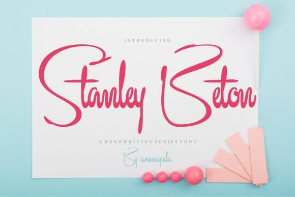 Stanley Beton Font Review: A Handwritten Typeface with Heart
