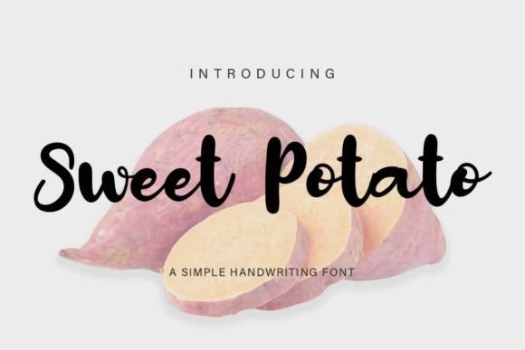 Sweet Potato Font: A Bold Script for Web Design